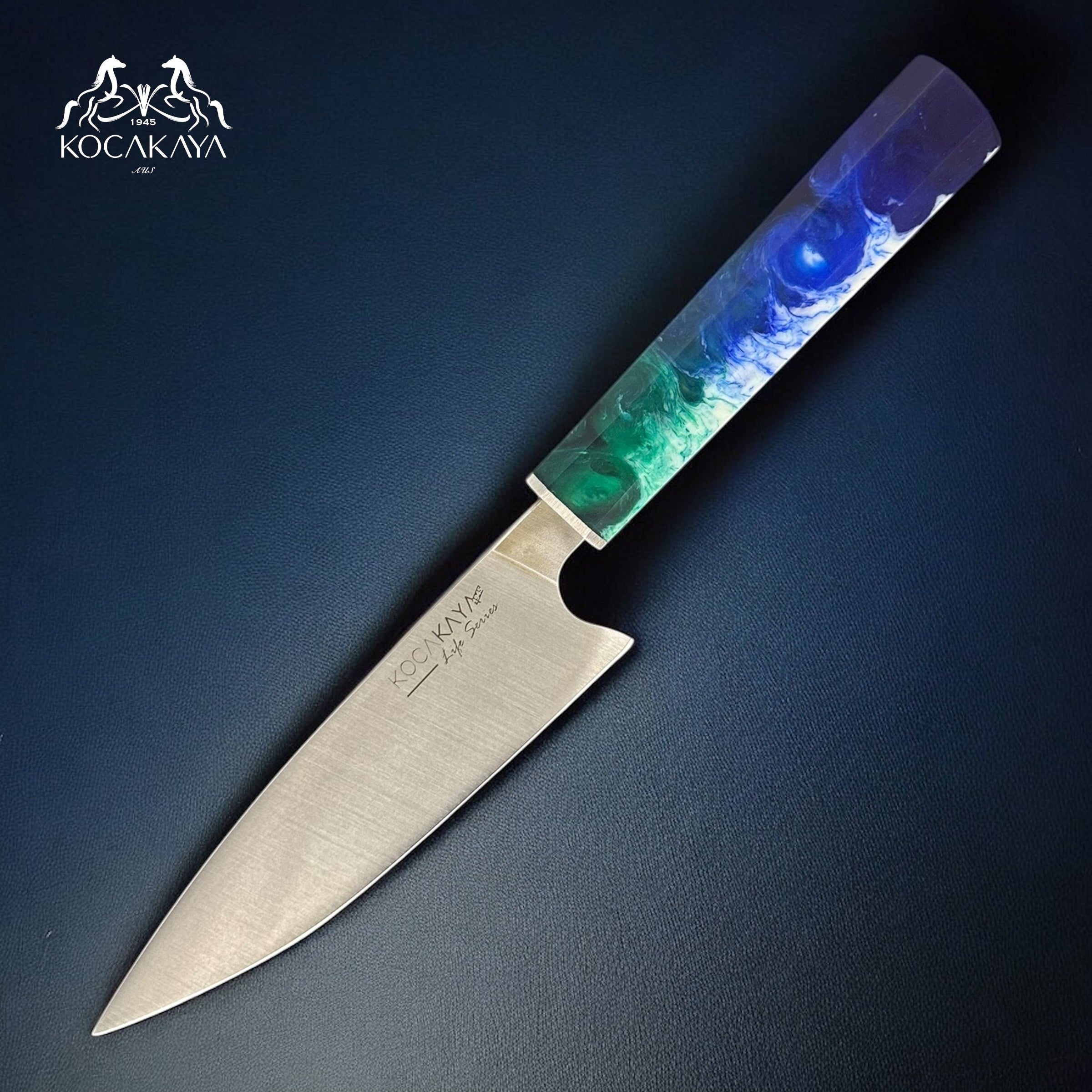 Gyuto Life Series Small | Petty Japanese Chef Blue Knife