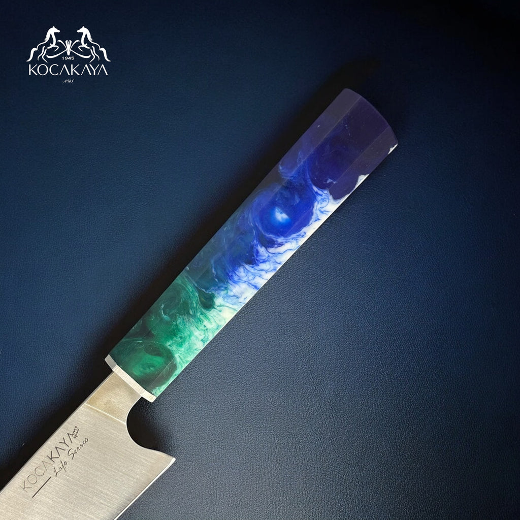 Gyuto Life Series Small | Petty Japanese Chef Blue Knife