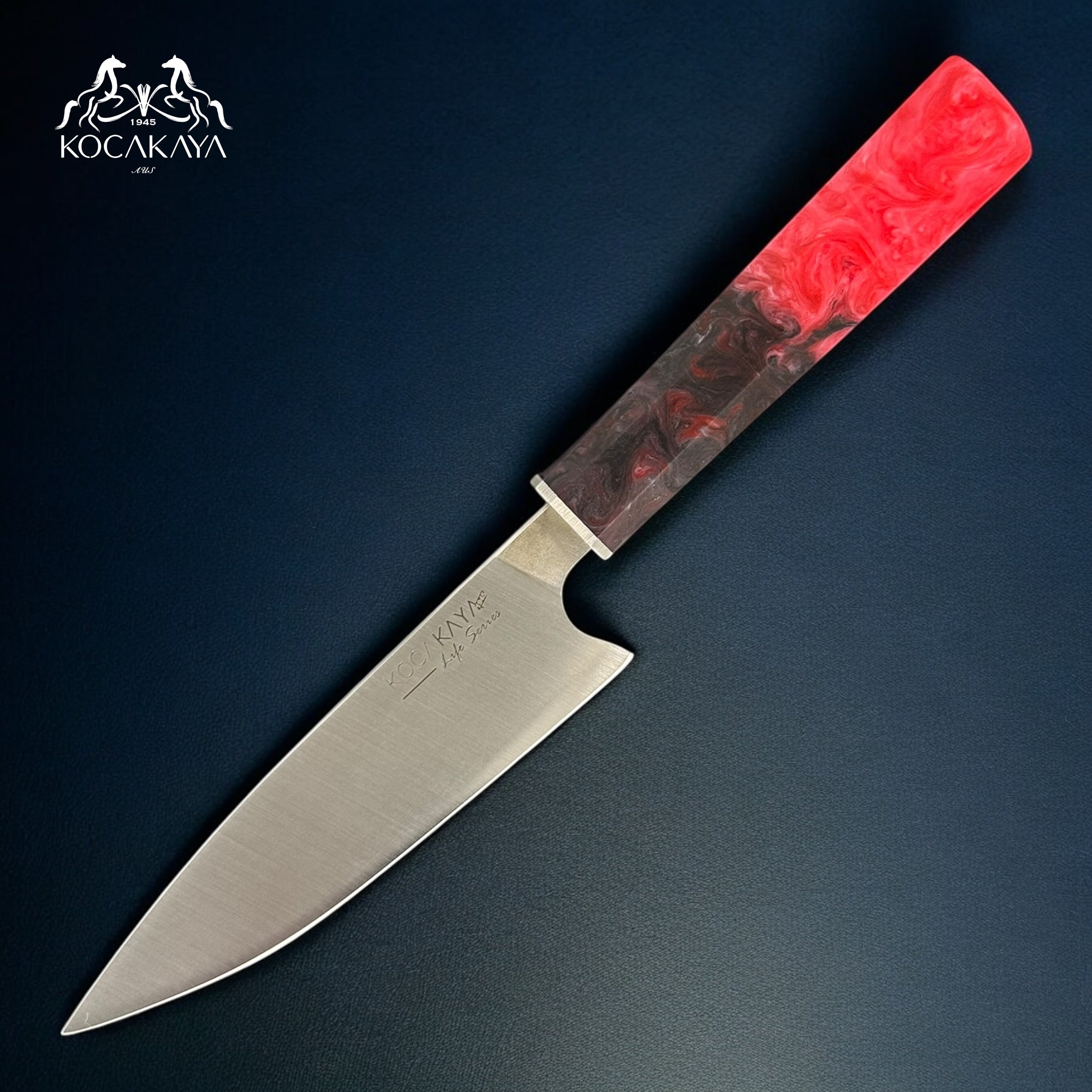 Gyuto Life Series Small | Petty Japanese Chef Red Knife