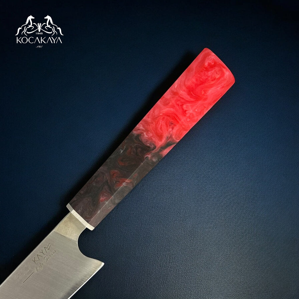 Gyuto Life Series Small | Petty Japanese Chef Red Knife