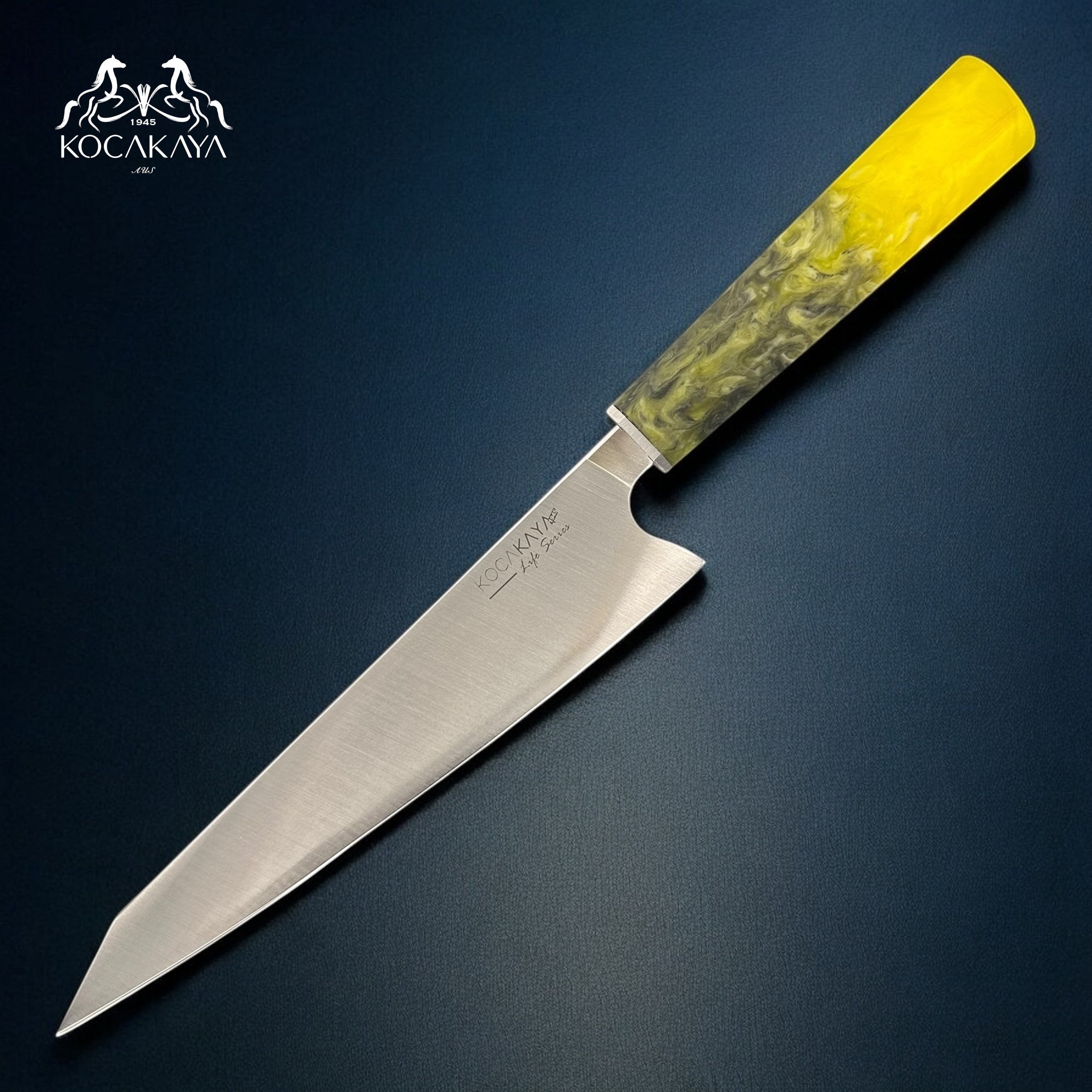 Honesuki Life Series Yellow  | Japanese Butchery Knife