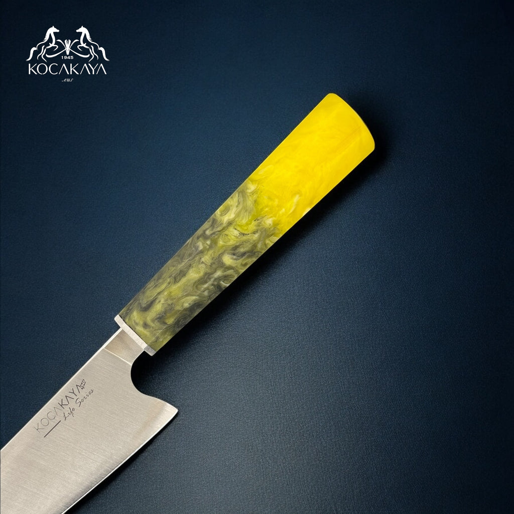 Honesuki Life Series Yellow  | Japanese Butchery Knife