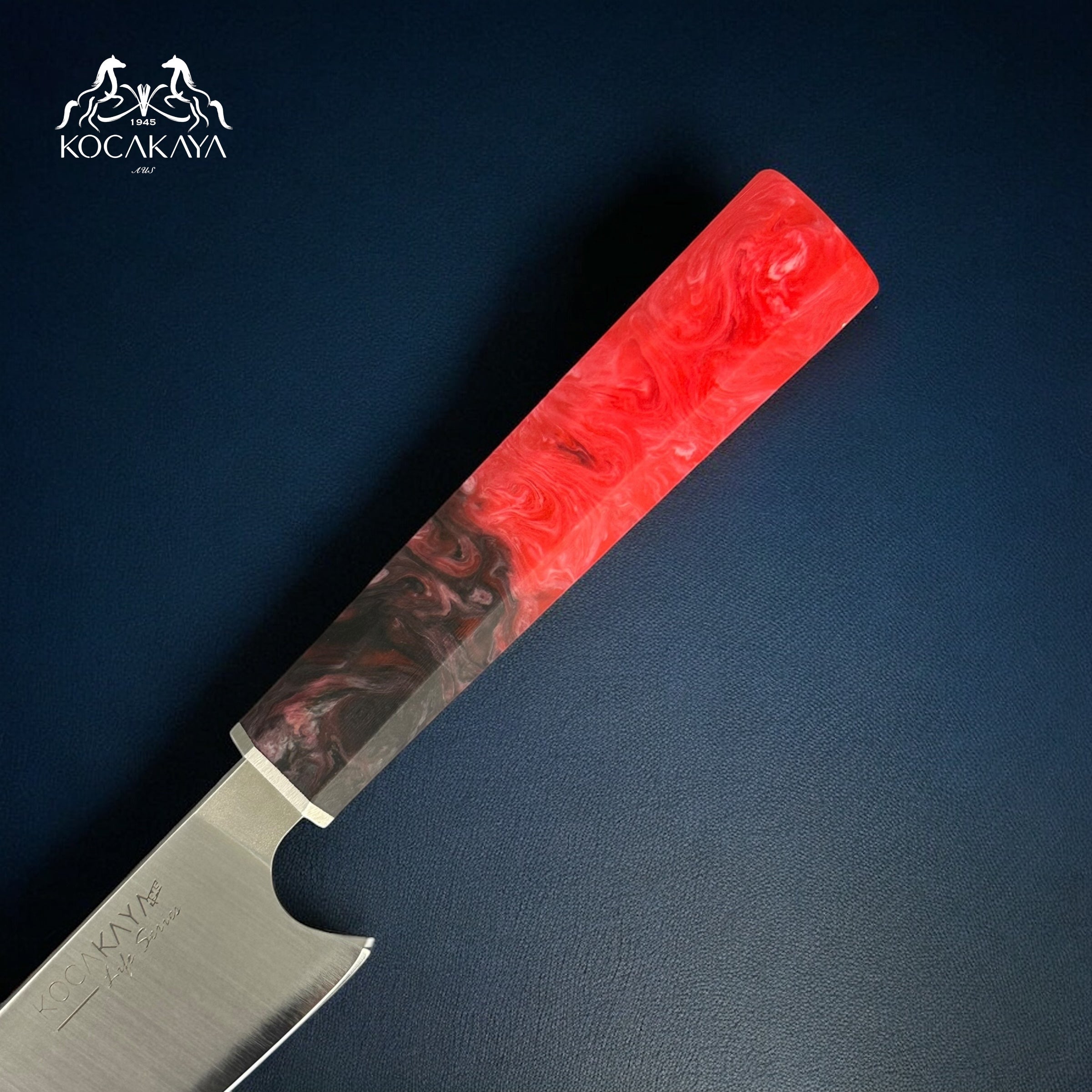 Kiritsuke Life Series Red Small | Japanese Chef and Slicer Knife