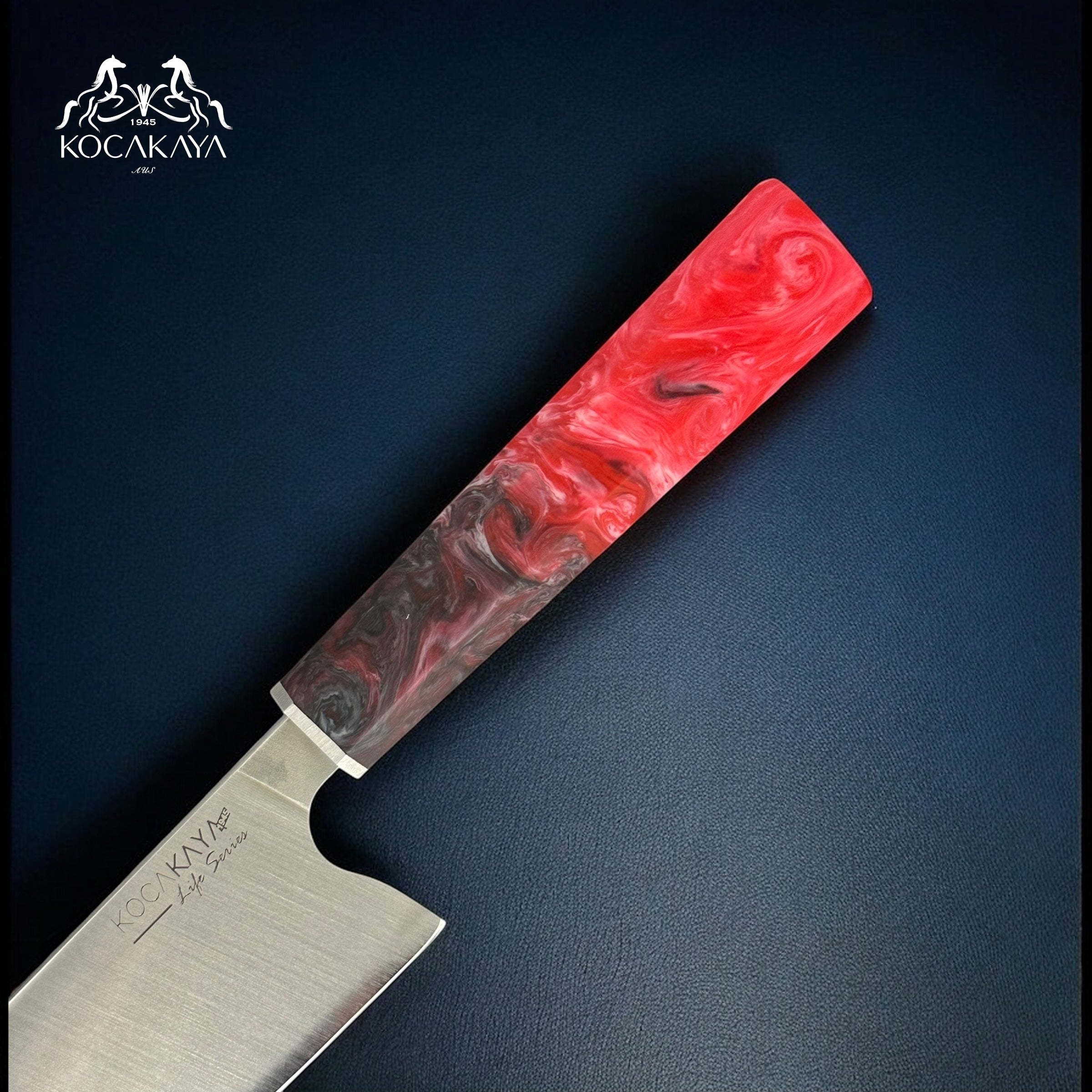 Kiritsuke Life Series Red | Japanese Chef and Slicer Knife