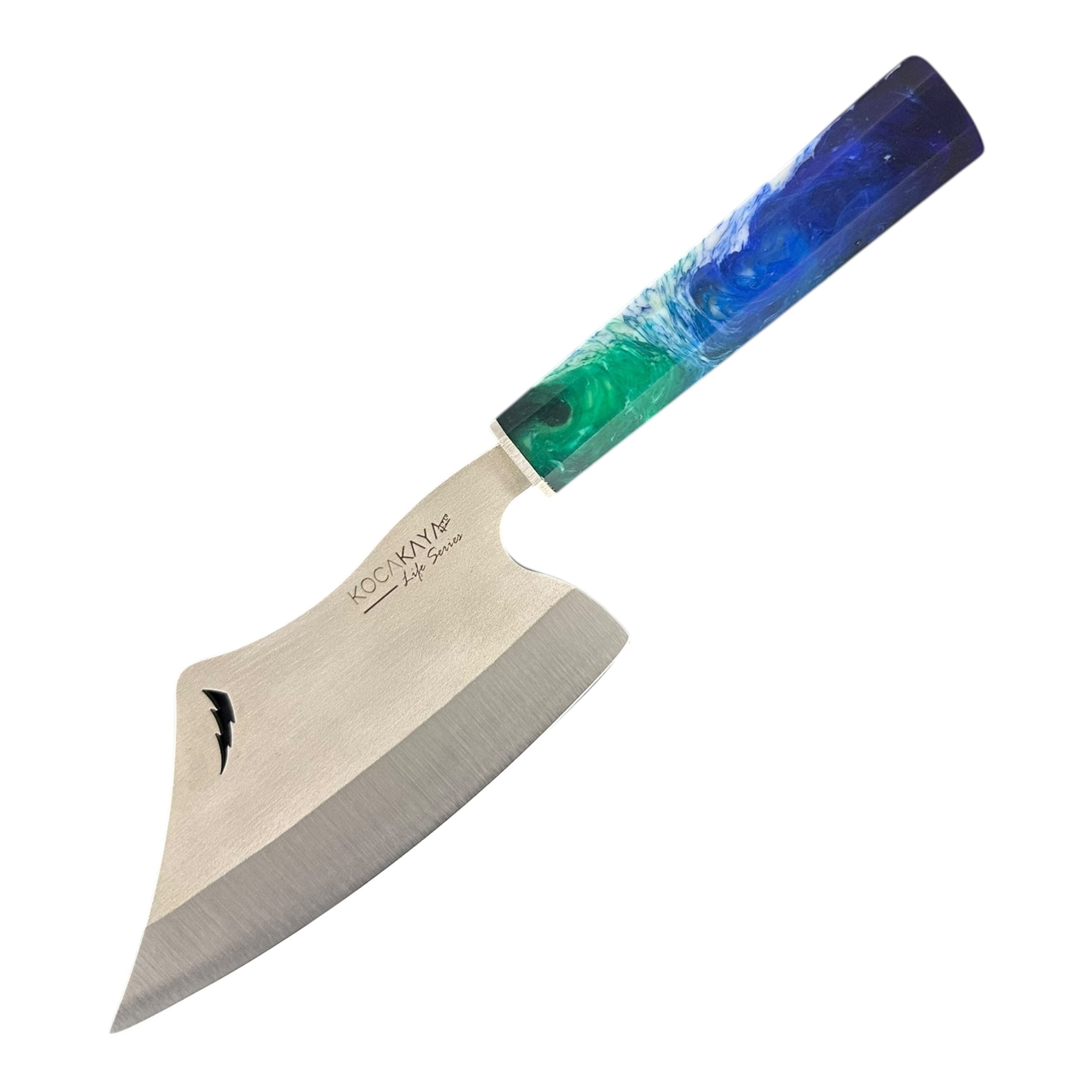Outdoor Knife  Life Series Blue– Japanese Butchery Knife