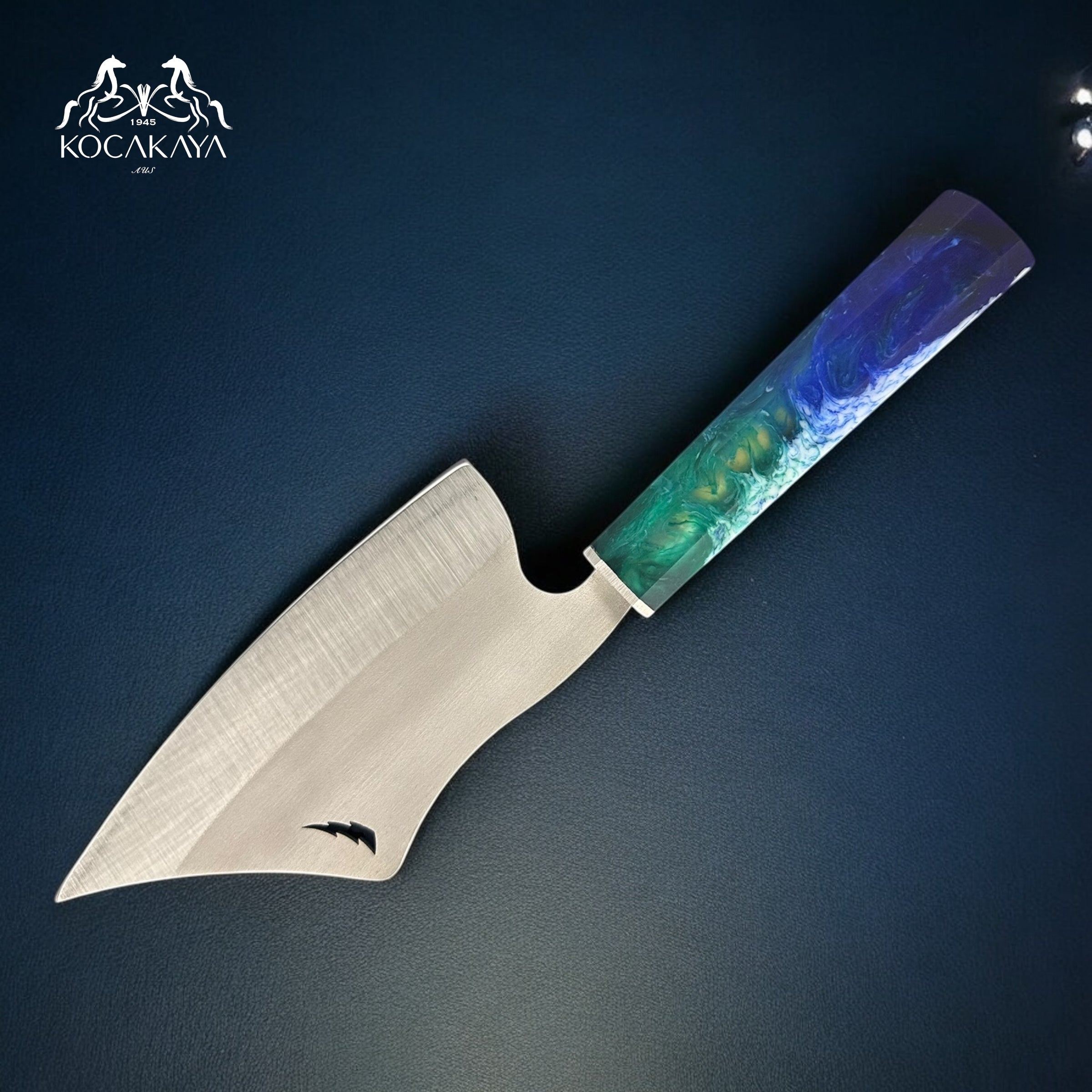 Outdoor Knife  Life Series Blue– Japanese Butchery Knife