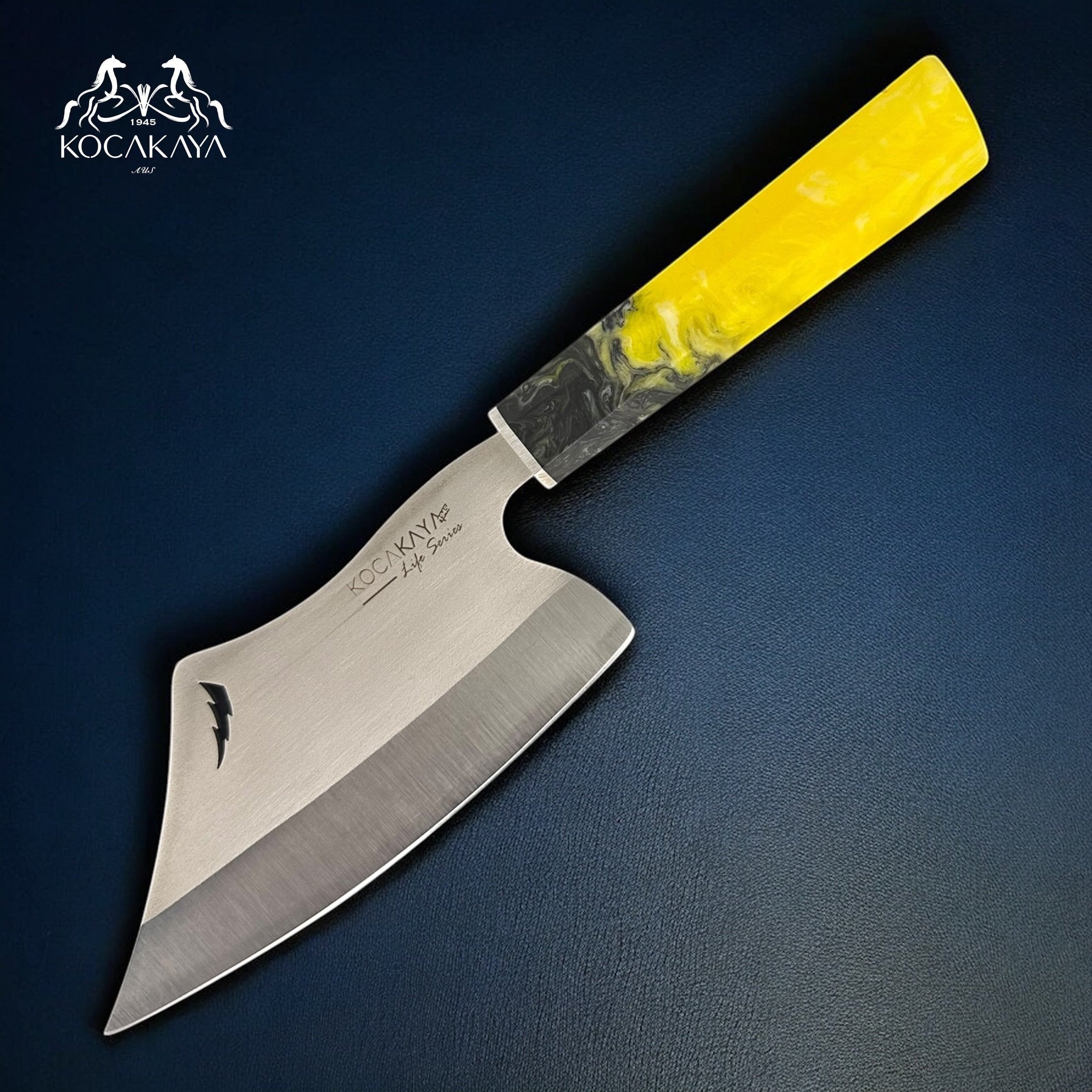 Outdoor Butchery Knife Life Series Yellow – Japanese Butchery Knife