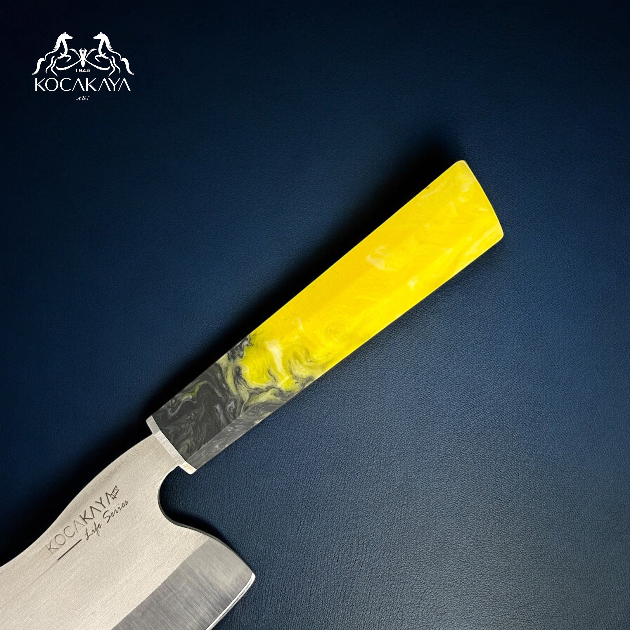 Outdoor Butchery Knife Life Series Yellow – Japanese Butchery Knife
