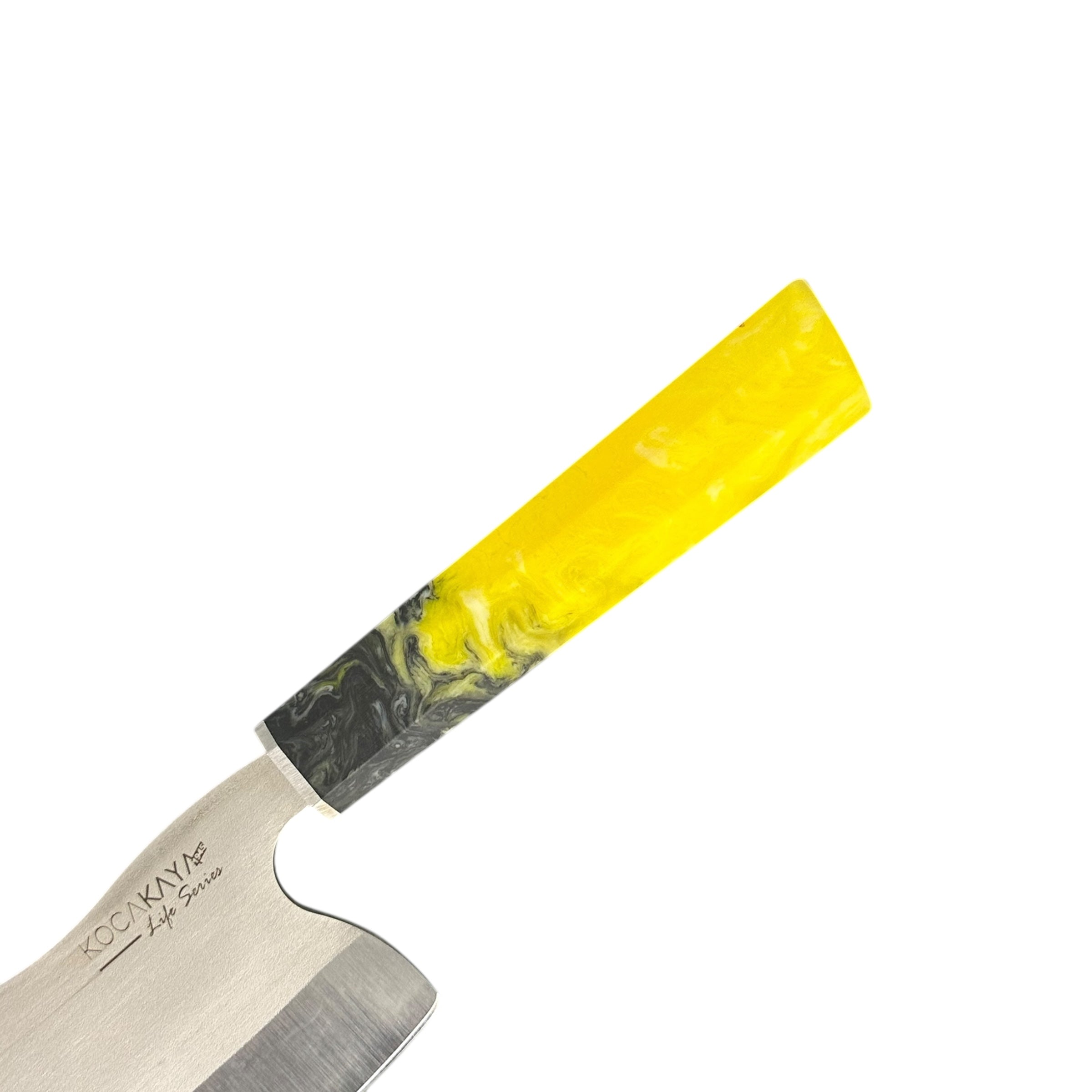 Outdoor Butchery Knife Life Series Yellow – Japanese Butchery Knife