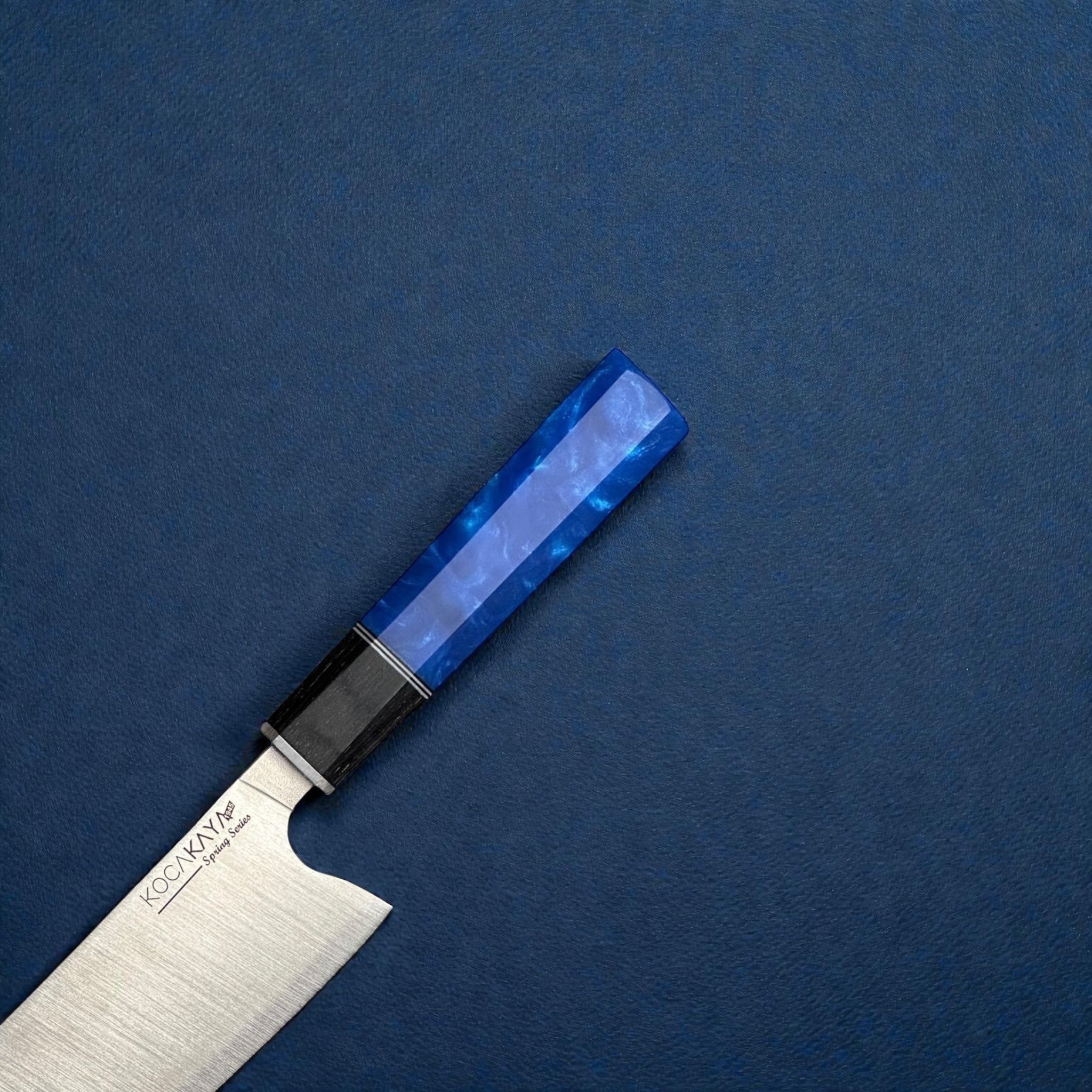 Santoku Spring Series Blue | Japanese Chef Knife
