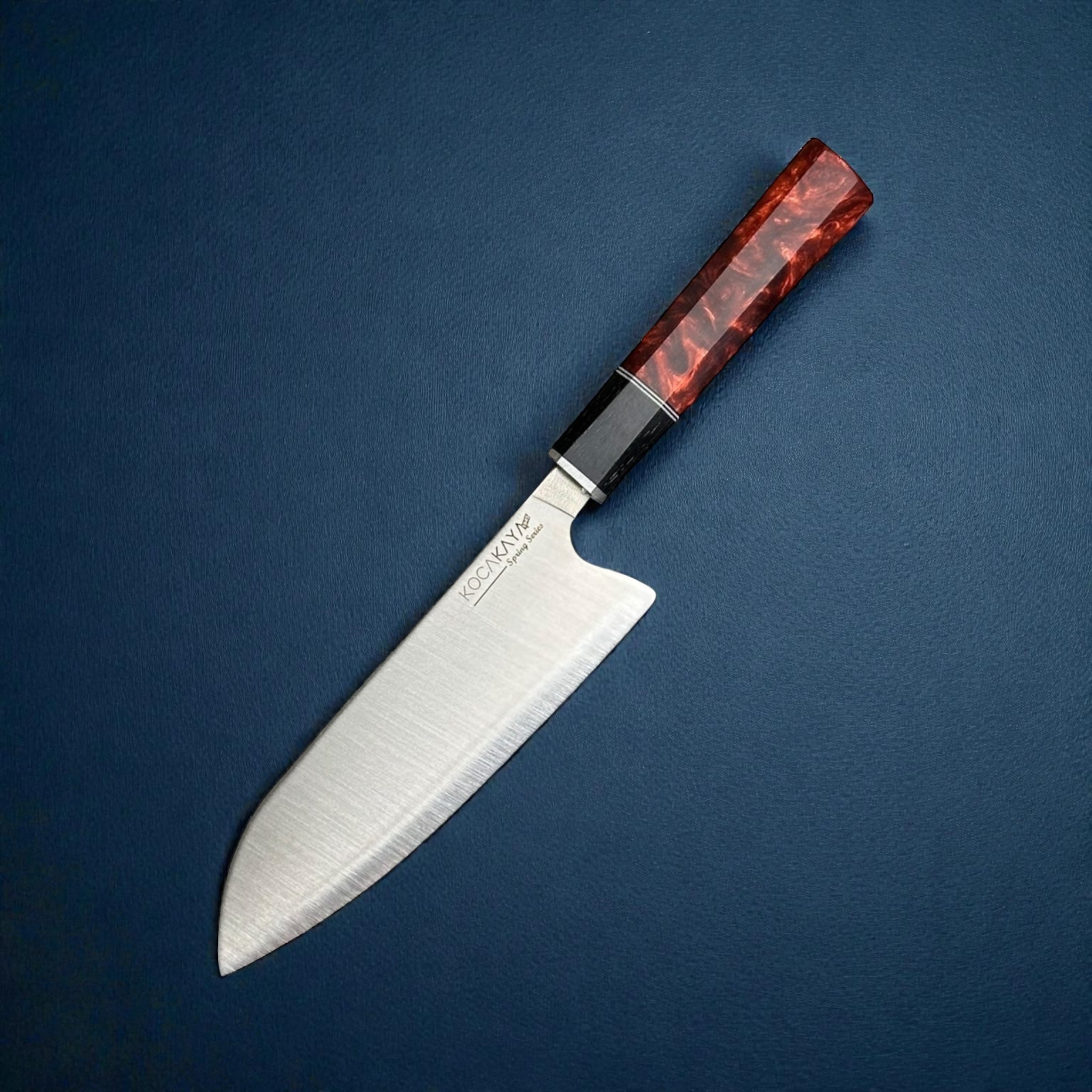 Santoku Spring Series Red | Japanese Chef Knife