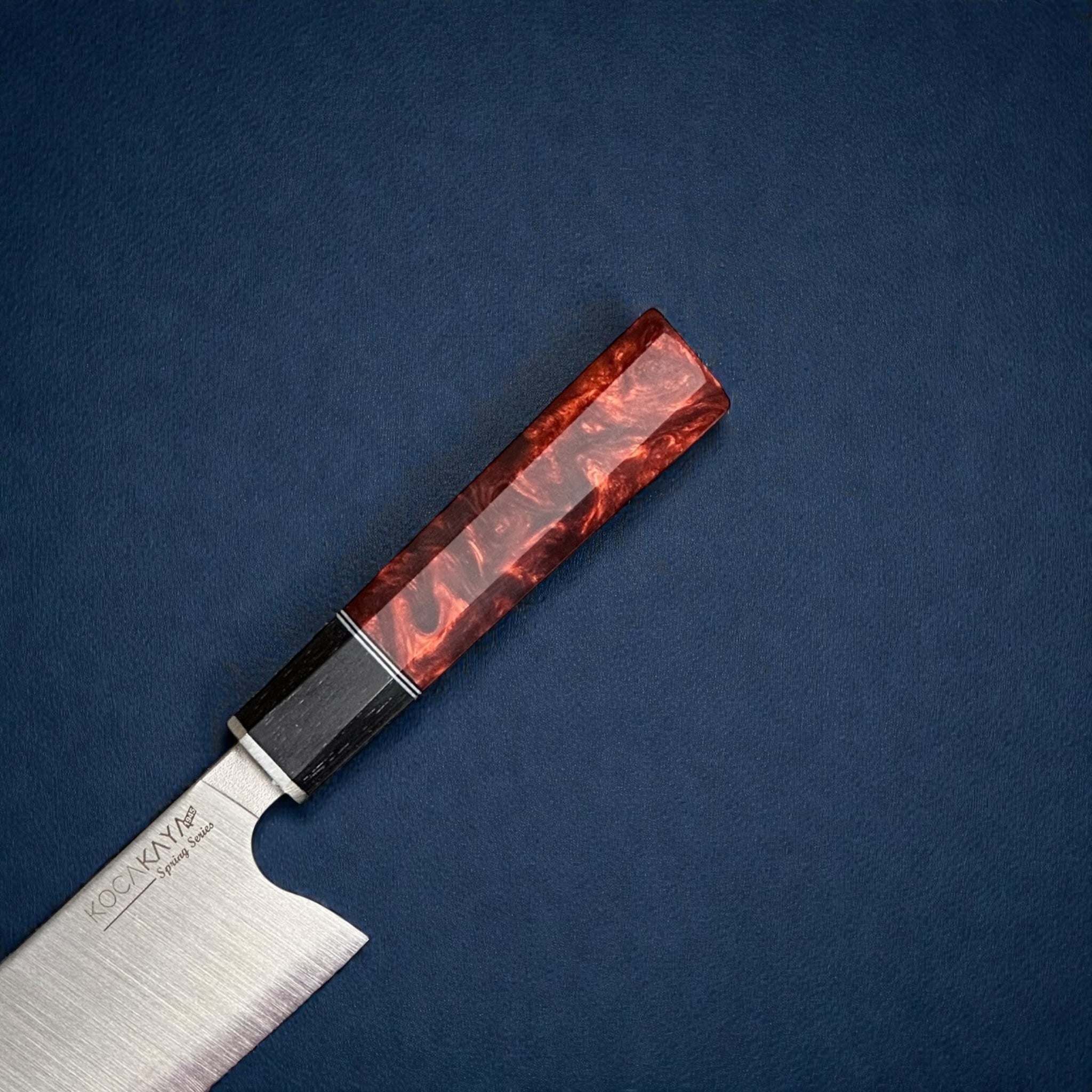 Santoku Spring Series Red | Japanese Chef Knife