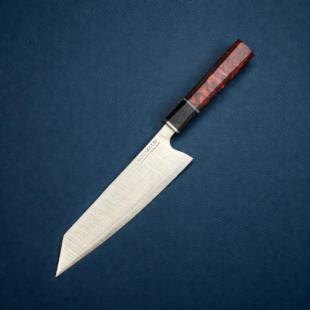 Kiritsuke Spring Series Red | Japanese Chef and Slicer Knife