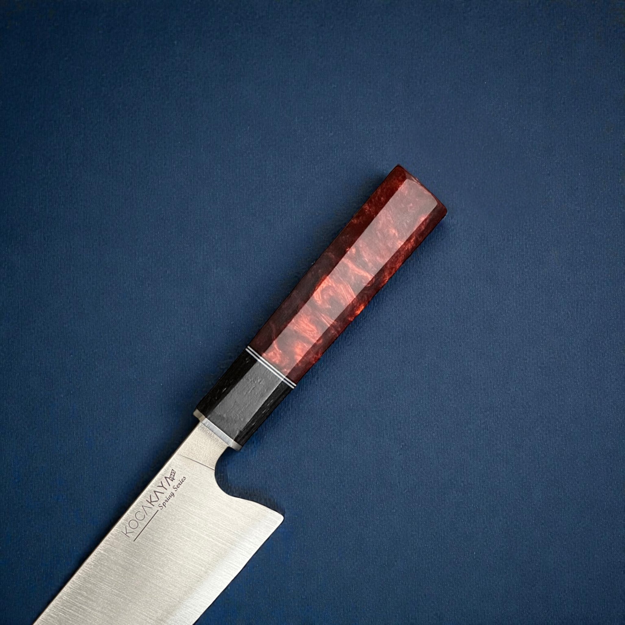 Kiritsuke Spring Series Red | Japanese Chef and Slicer Knife