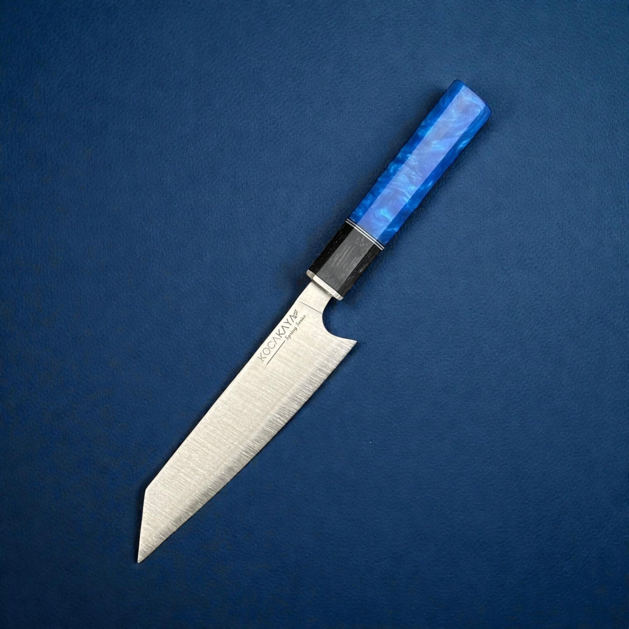 Kiritsuke Small Spring Series Blue | Japanese Chef and Slicer Knife