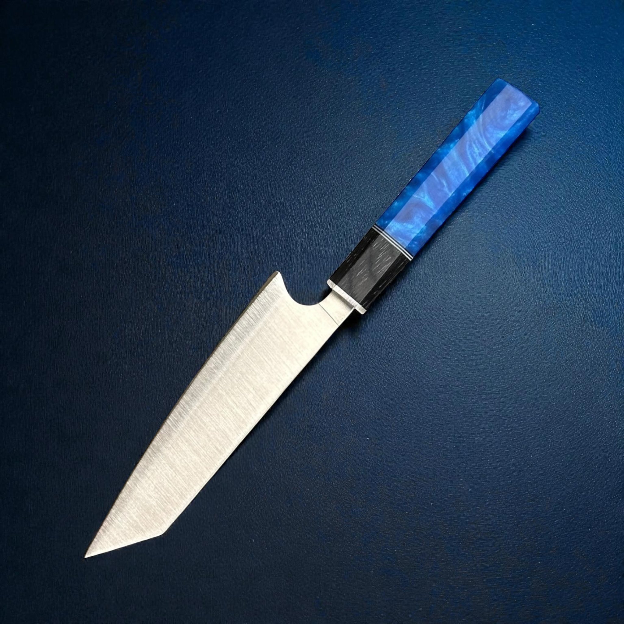 Kiritsuke Small Spring Series Blue | Japanese Chef and Slicer Knife
