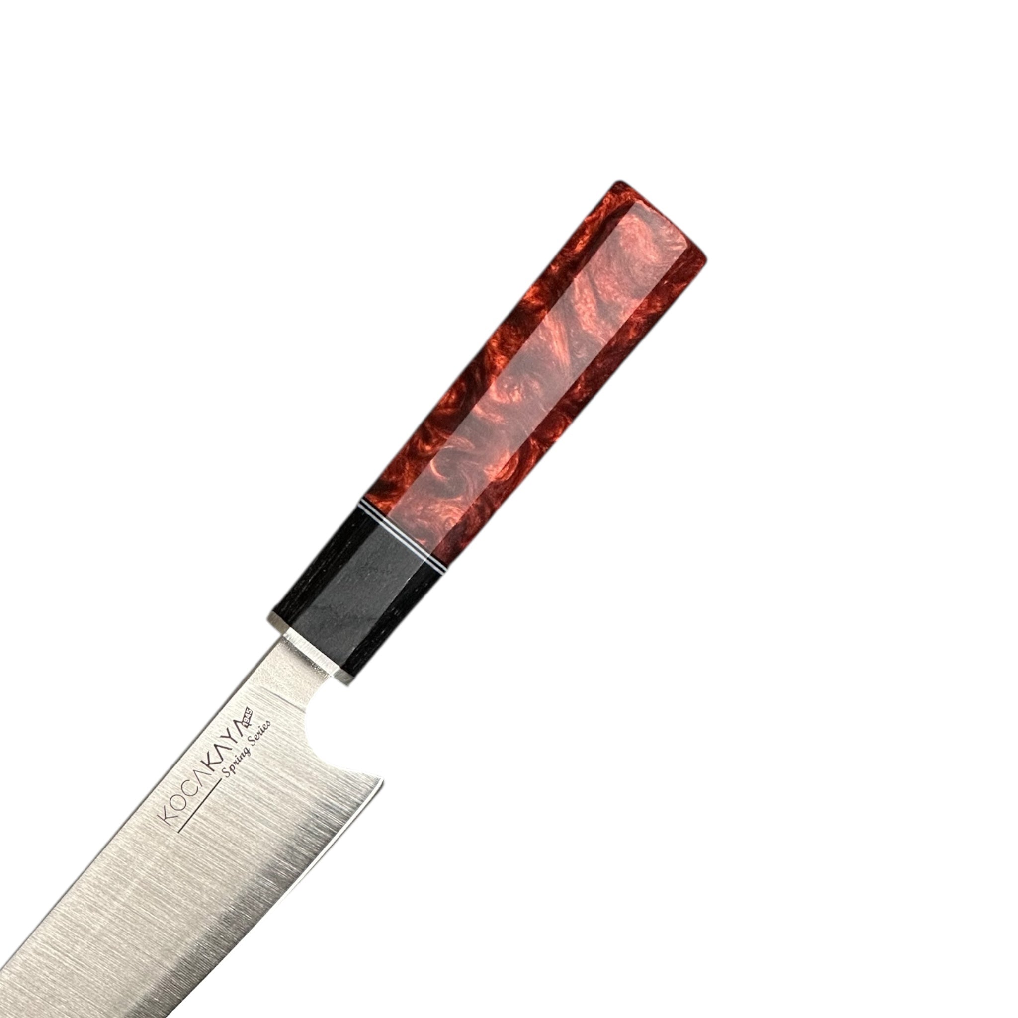 Kiritsuke Small Spring Series Red | Japanese Chef and Slicer Knife