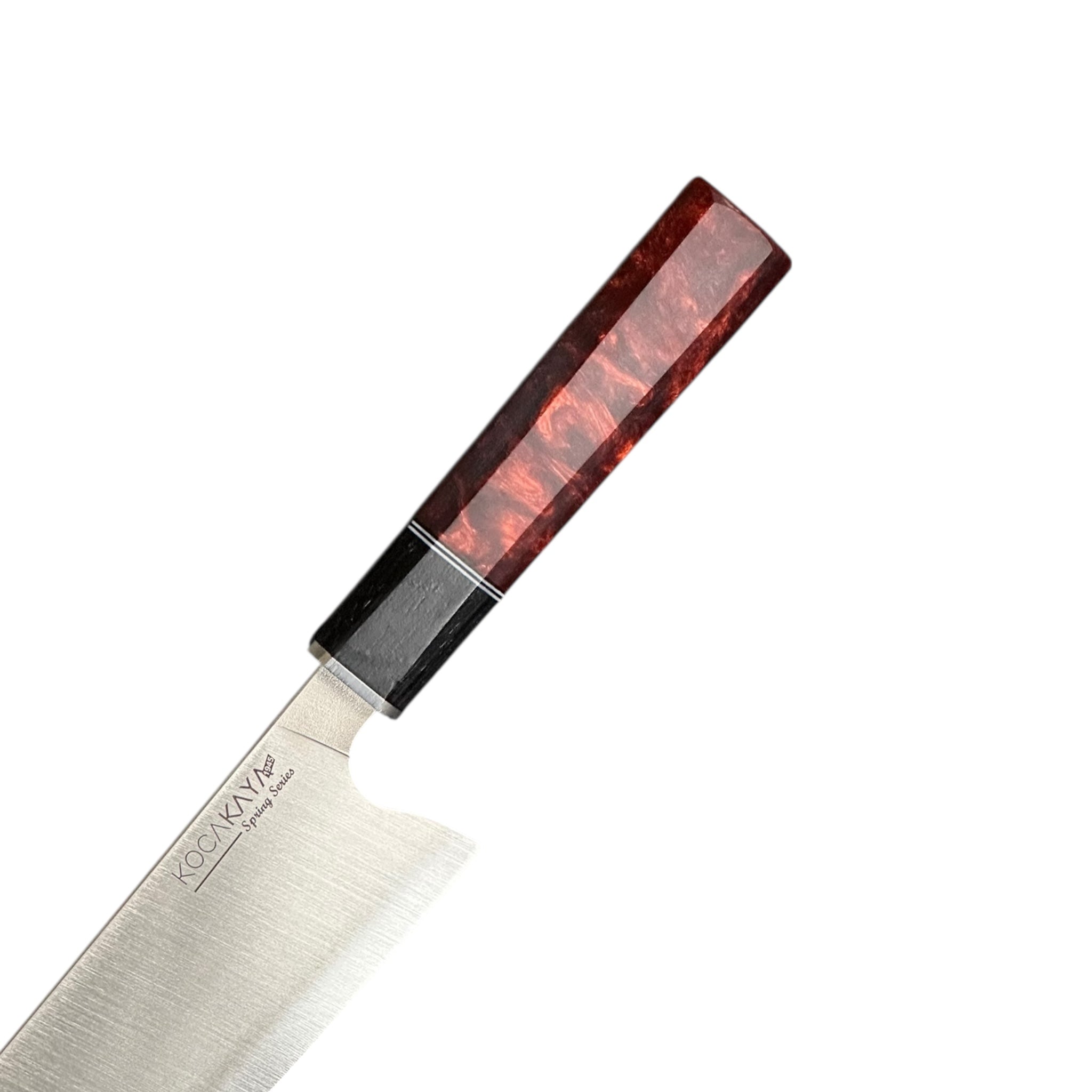 Kiritsuke Spring Series Red | Japanese Chef and Slicer Knife