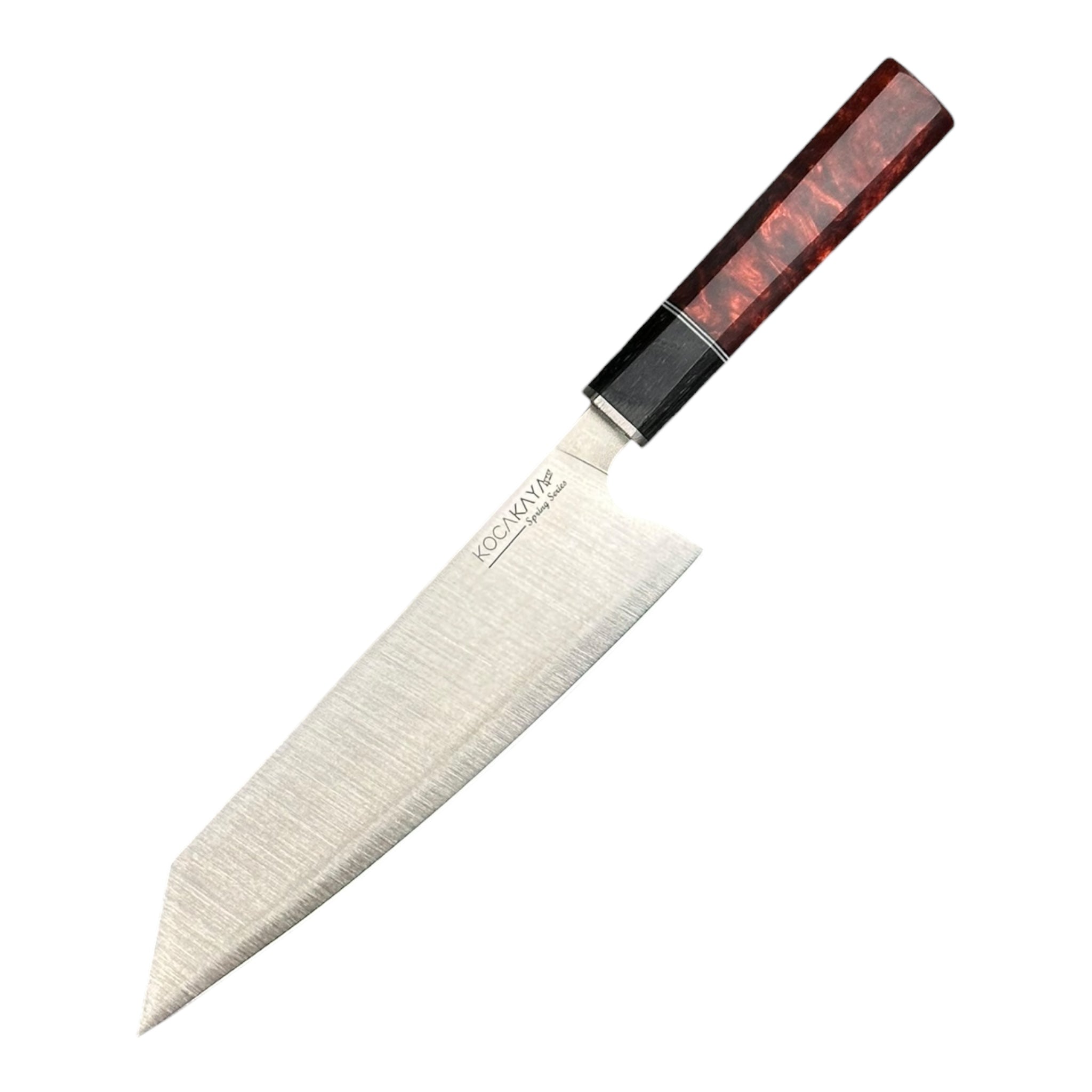 Kiritsuke Spring Series Red | Japanese Chef and Slicer Knife