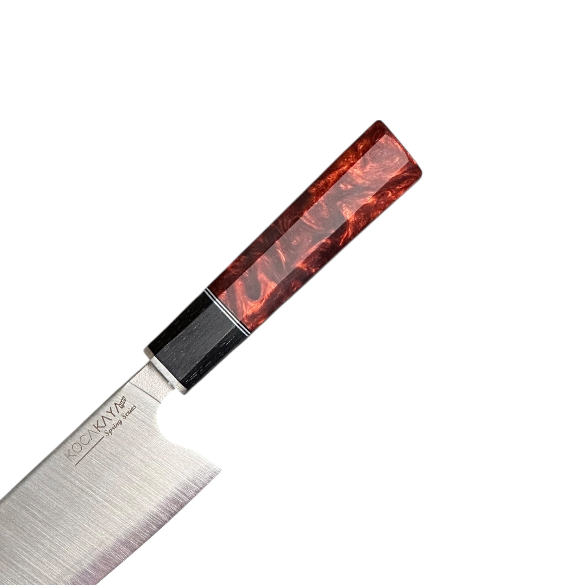 Santoku Spring Series Red | Japanese Chef Knife