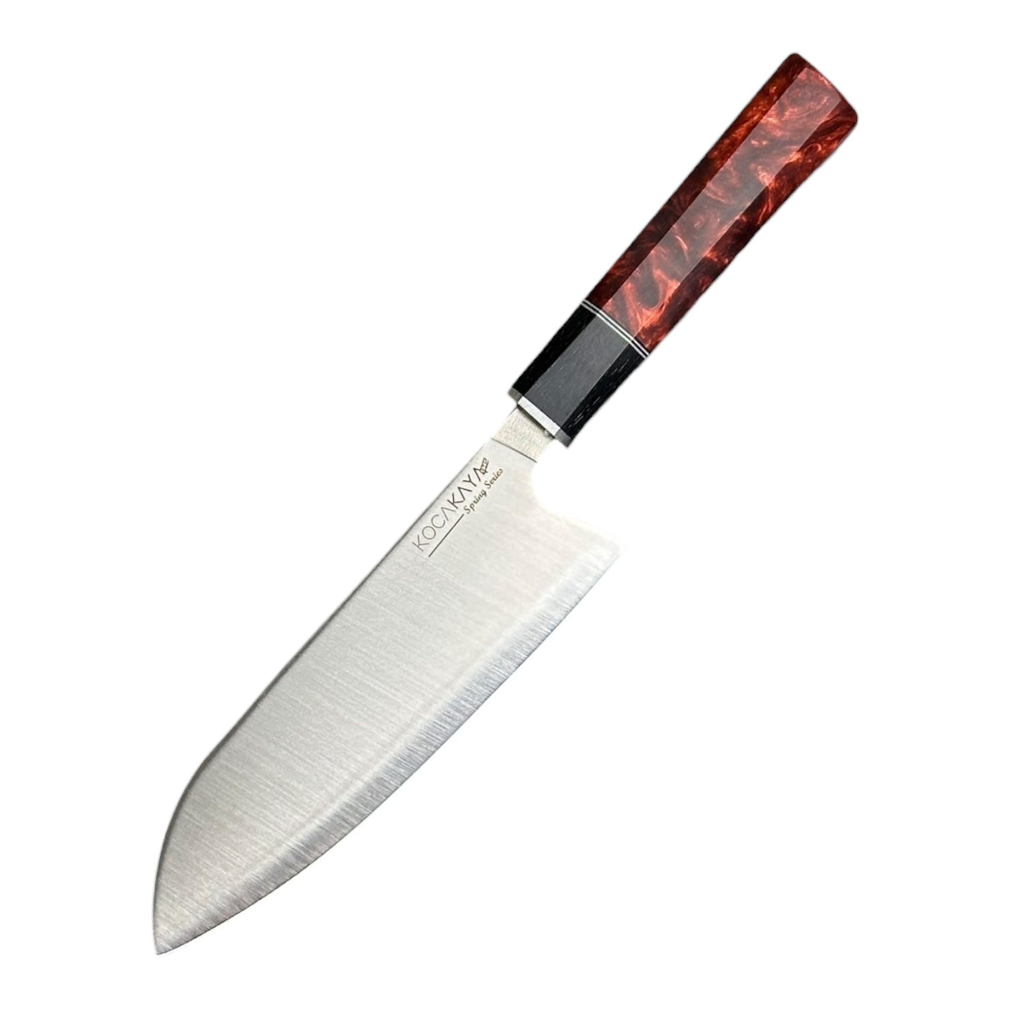 Santoku Spring Series Red | Japanese Chef Knife