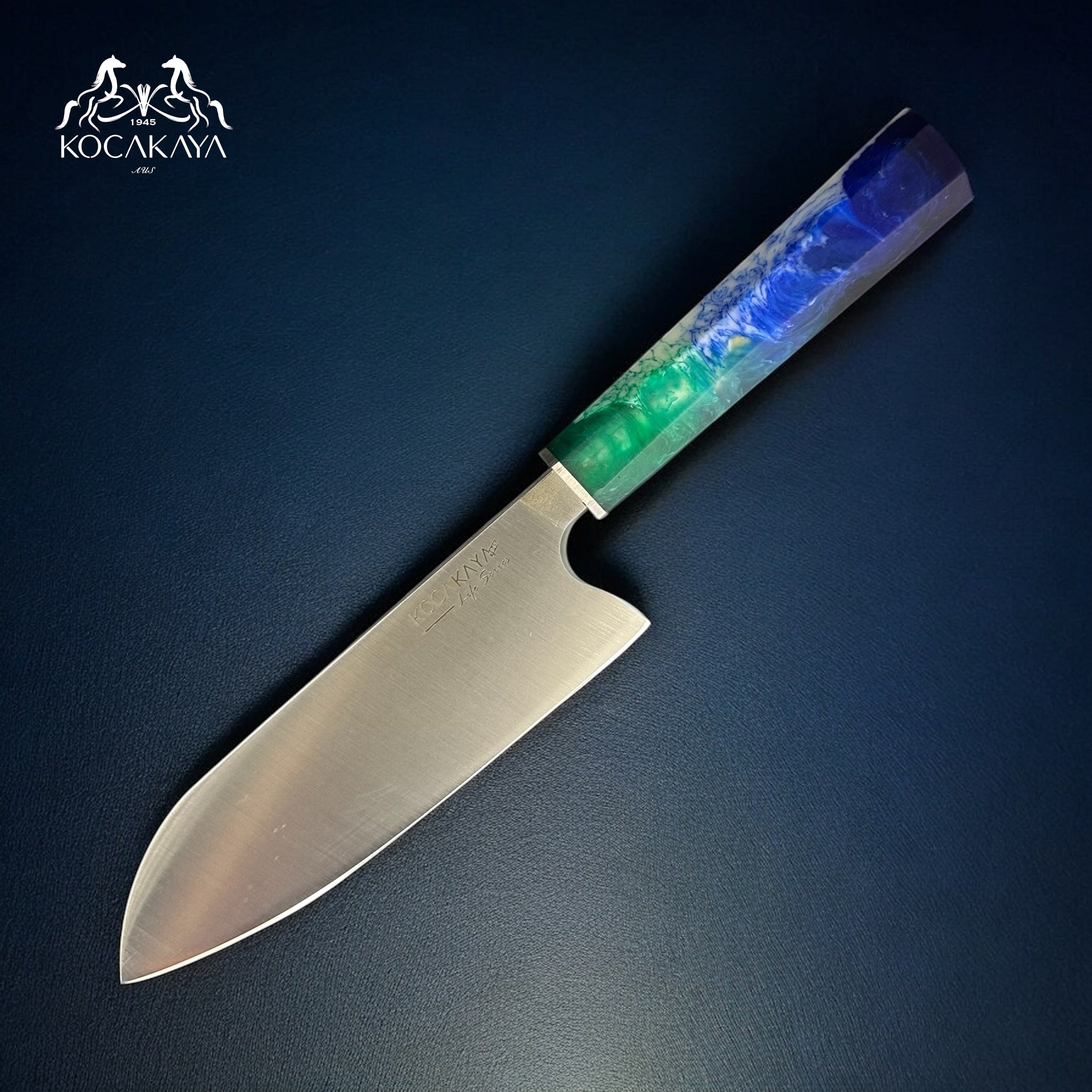 Santoku Life Series Blue | Japanese Chef Knife