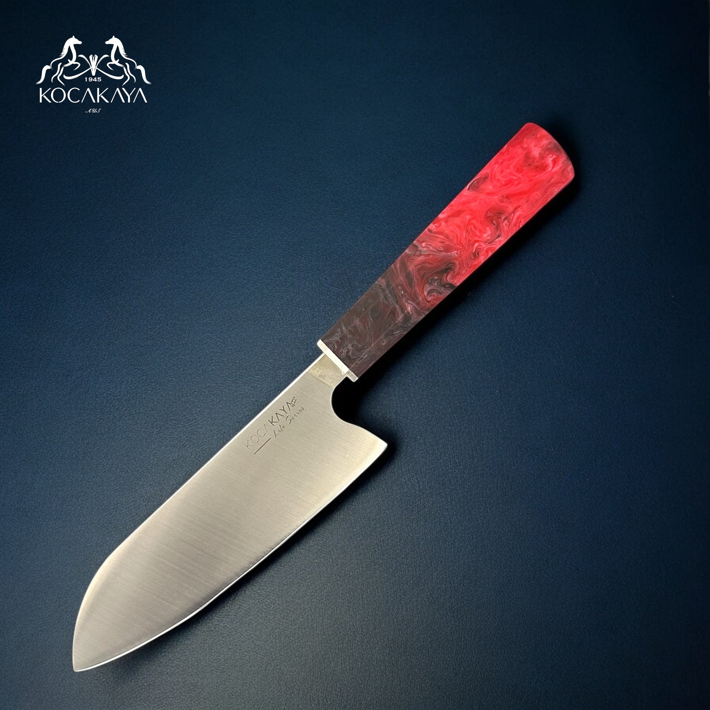 Santoku Life Series Red | Japanese Chef Knife